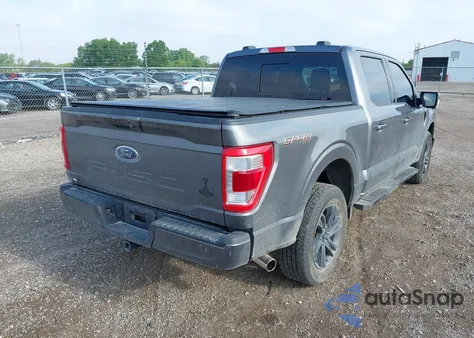 2023 Ford F-150 Lariat from USA, damaged, VIN 1FTFW1E55PKE86208